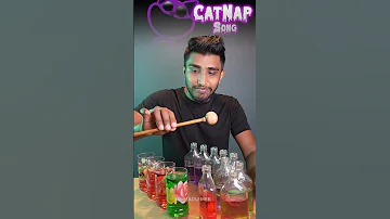 CatNap Song Bottle Glass Music 
