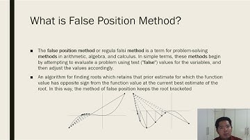 False Position Method