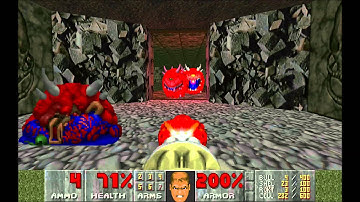 The Ultimate DooM E2M9: Fortress of Mystery (Secret Level)