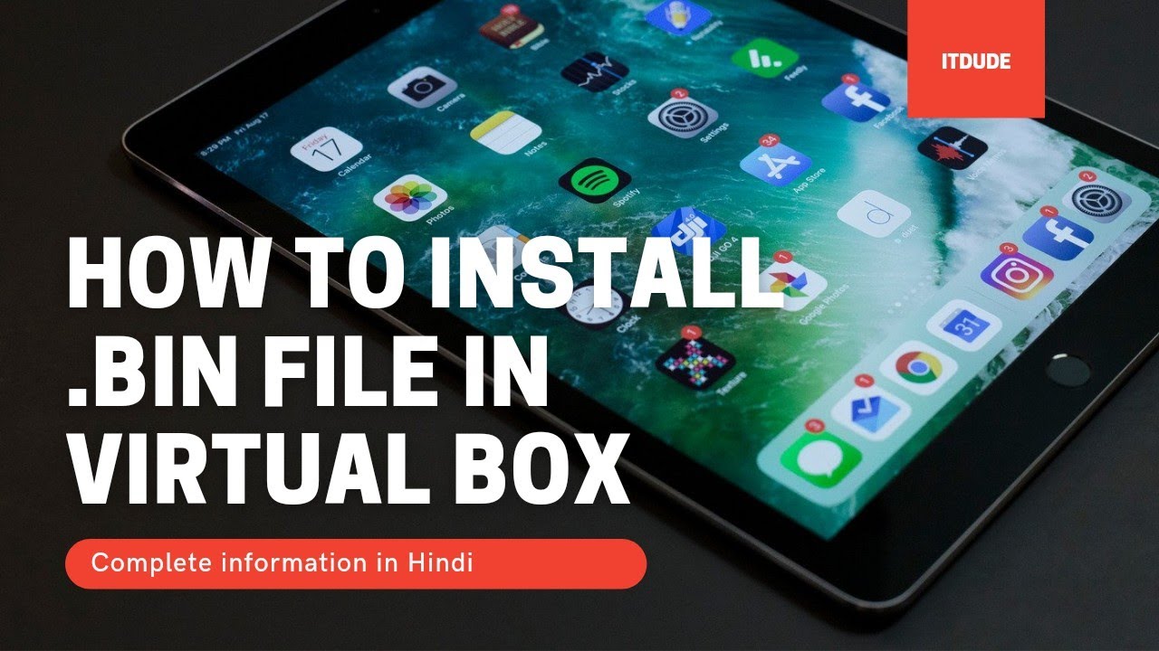 How to install bin file in VirtualBox in hindi - YouTube