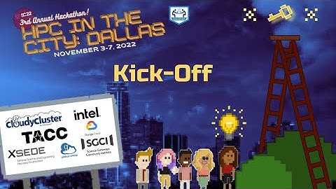 [HPC in the City: Dallas] Hackathon Kickoff and Mentor Pitches
