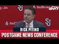 Rick Pitino praises Bryce Hopkins and Ian Jackson after St. John's rout of Harvard