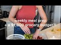 weekly meal prep for our family and why we increased our budget!
