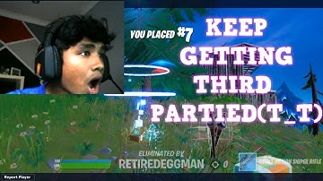 I KEEP GETTING THIRD PARTIED! | w/Facecam😎