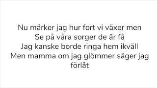 Miniatura del video "HOV1 - Förlåt, lyrics"