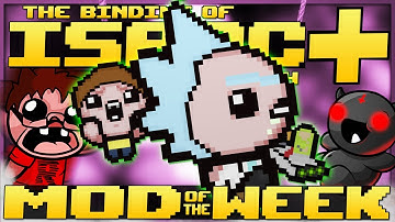 The Binding of Isaac: Afterbirth+ - Mod of the Week: INTER-DIMENSIONAL! (RICK AND MORTY OVERHAUL)