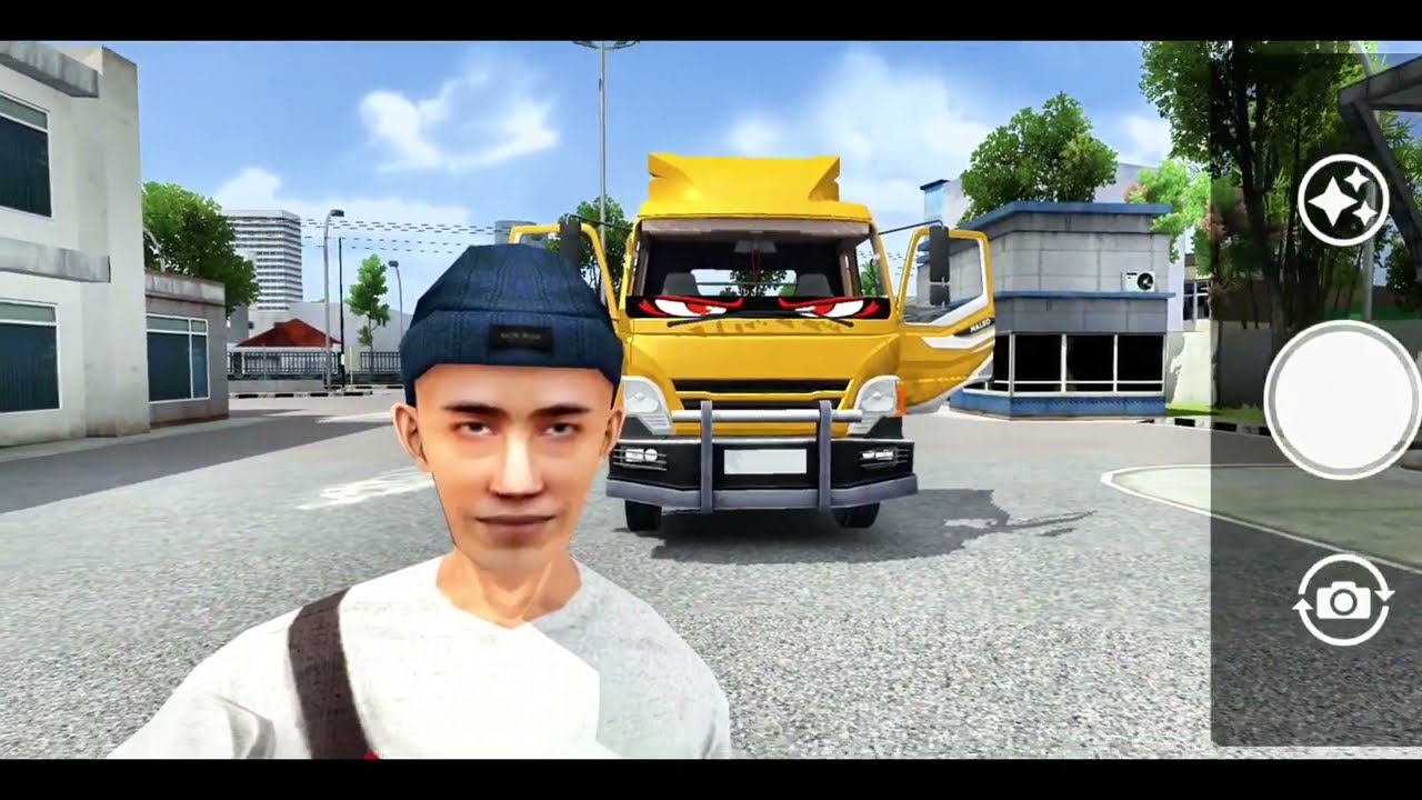 🚛Truck simulator Indonesia ✅Driving in extreme rainy weather 🌧 Ultra Graphics Gameplay 🛣️