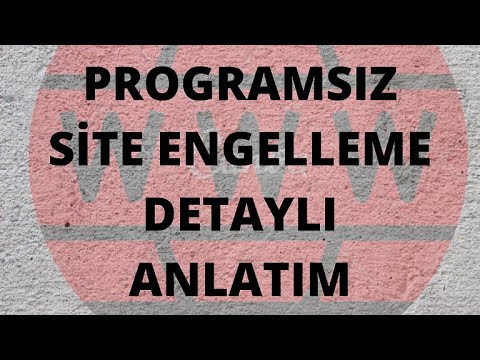 Video: Bilgisayarda Bir Web Sitesinin Engellemesi Nasıl Kaldırılır