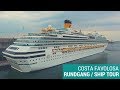 Costa Favolosa: Rundgang / Ship Tour