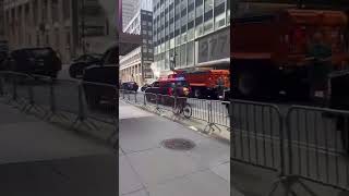 Lavrov arrived in New York.  Whole city police.  Cortege of deceitful Lavrov girlfriend Putin in USA