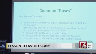 Wake Forest workshop teaches seniors how to avoid scammers
