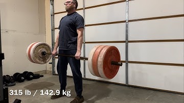 Day 278: Can a lazy 48 year old get back in shape? #deadlift
