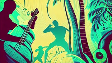 Calypso style drum and bass backing track in G 116 bpm