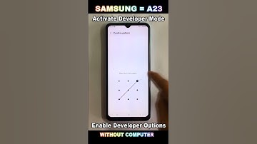 HOW TO DEVELOPER OPTIONS IN SAMSUNG GALAXY A23 /OEM UNLOCK & USB DEBUGGING - DEVELOPER MOD 2025