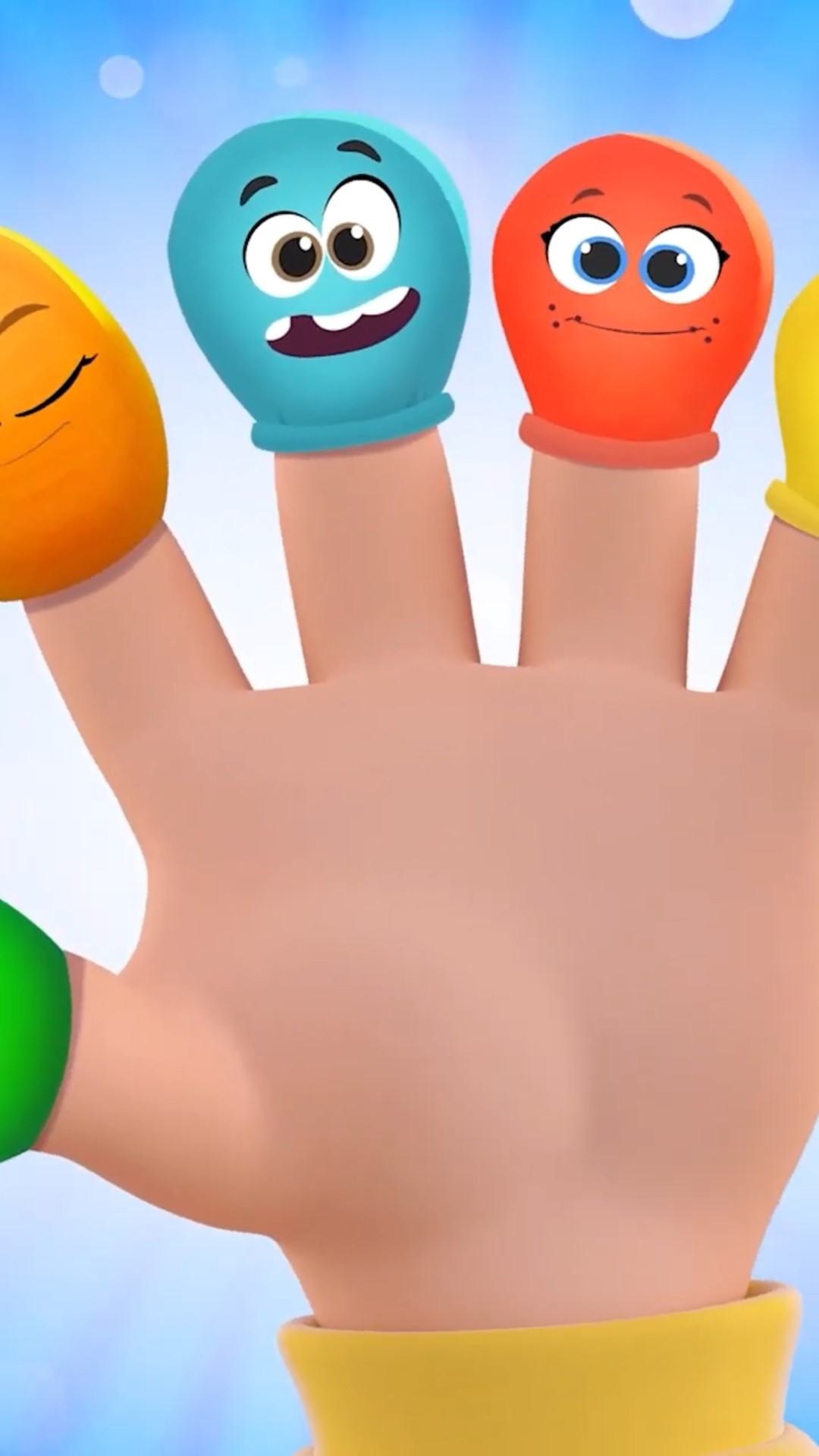 ¡La Familia Dedo juega con globos! ?️ #Cuquin #CleoyCuquin