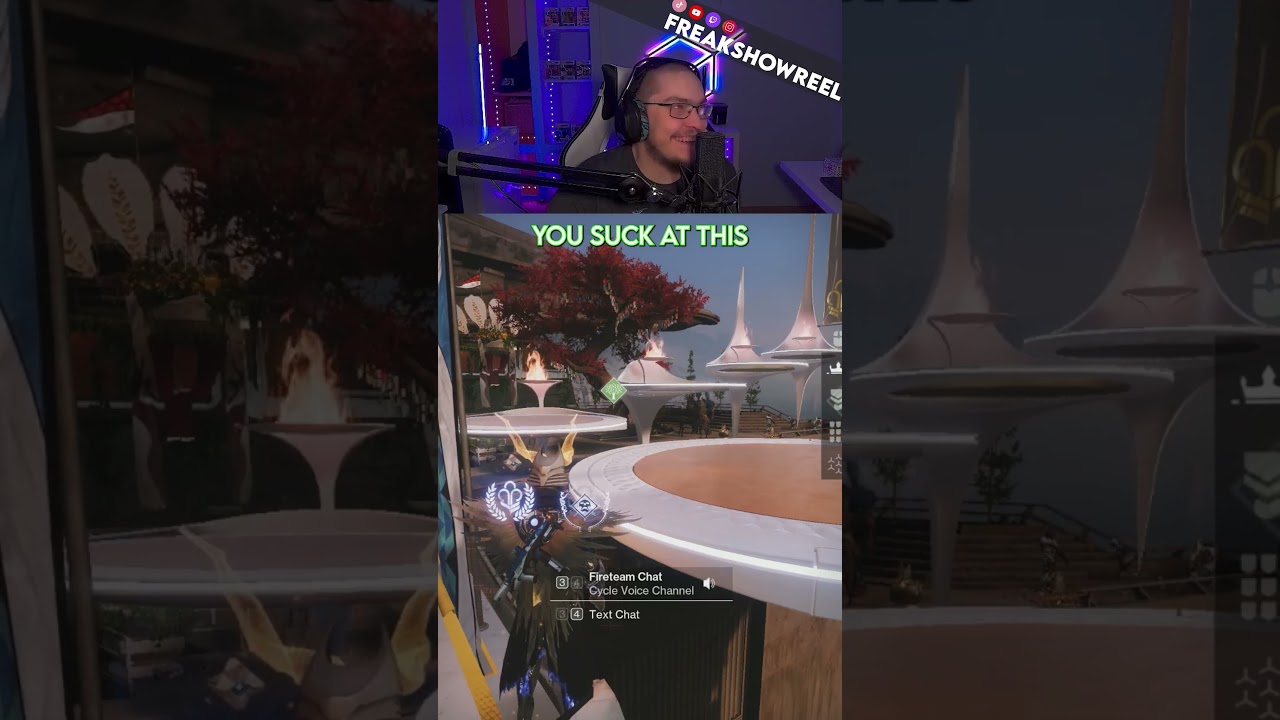 Reeko Just Goomba Stomped Me Off 😭 #freakshowreel #destinyfunny