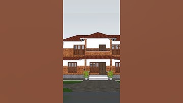 Kerala Traditional house /Sketchup Animation/Area -2125sq.ft