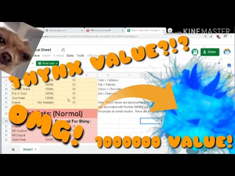 Offical Thynx Value Chart Bubble Gum Simulator Value List Youtube