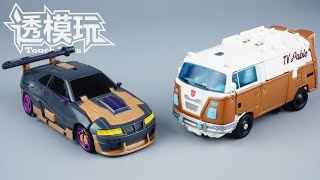 【SwiftTransform】RISE OF THE BEASTS WHEELJACK vs. NIGHTBIRD! Transformers Movie 超能勇士崛起 千斤顶vs夜莺 透模玩速变