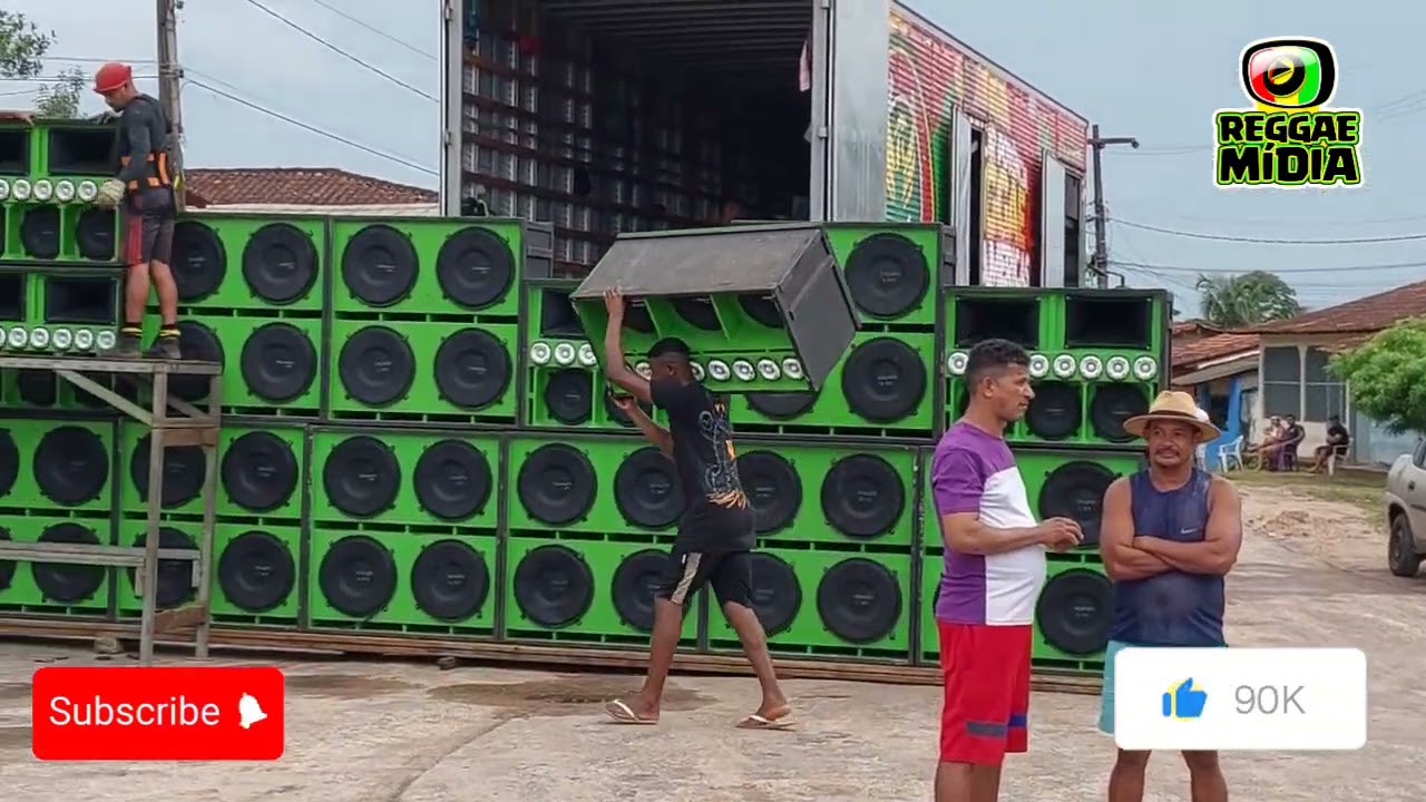 MONTAGEM DO PAREDÃO DA FREEDOM FM NOTA 10 NA SEGUNDA DE CARNAVAL EM OITIUA ALCÂNTARA 🔥