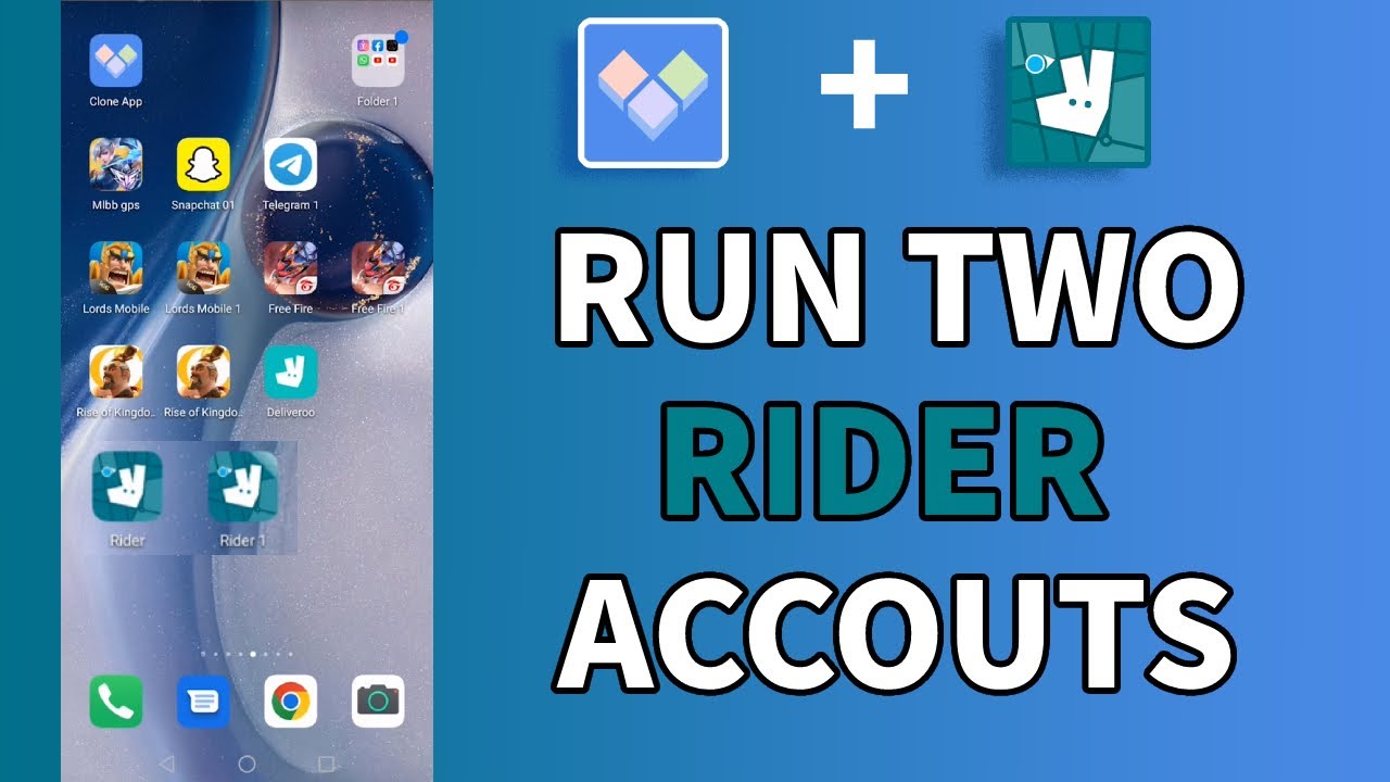 CLONE RIDER AND RUN MULTIPLE ACCOUTS 