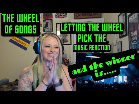 The Wheel Of Songs | Letting The Wheel Pick The Song | The Winner Is.....The Warning - Enter Sandman