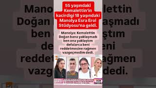 Kemalettin Doğan Tarafından Kaçırılan 18 Yaşındaki Manolya Esra Erol Progr Geldi Esra Erol Da