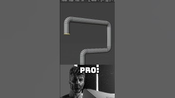 How to make pipe in blender in 1 minute!#noobvspro #blender #viral #3D@Polyfjord@steak@CGGeek