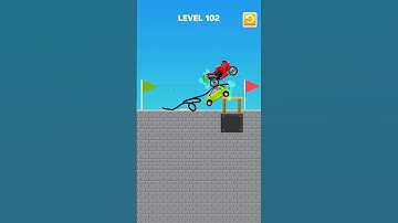 Draw Bridge Puzzle Game Level 102 #shorts