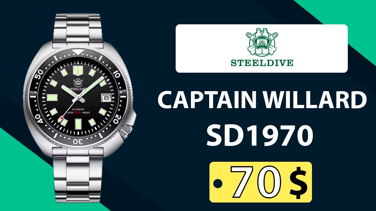Steeldive Capitán Willard, calidad superior y diseño icónico a precio de derribo | Review en español