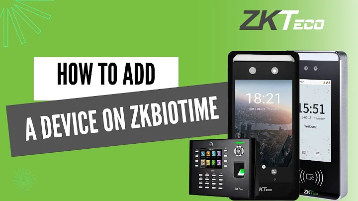 How To Add Time Attendance Device to ZK BioTime | Simple Tutorial | ZKTeco Software | ZK Devices