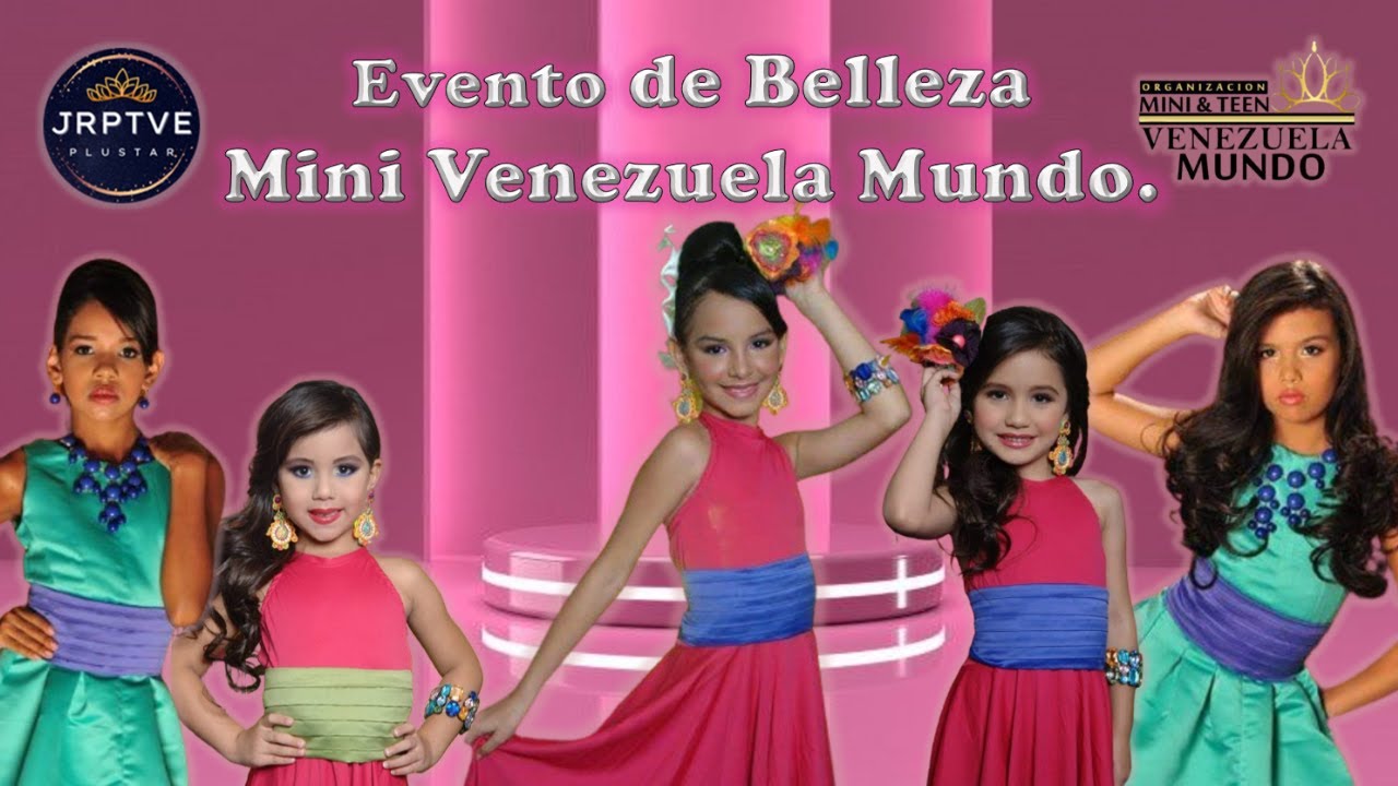 EVENTO DE BELLEZA 👑 MINI VENEZUELA MUNDO - NOCHE DE GALA.