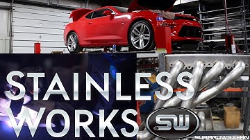 Stainless Works Tour and 2016 Camaro SS Exhaust Development