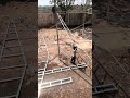 Rooftop welding ដំបូលឃ្លាំង✅ #welding #shortvideo #stickwelding #construction