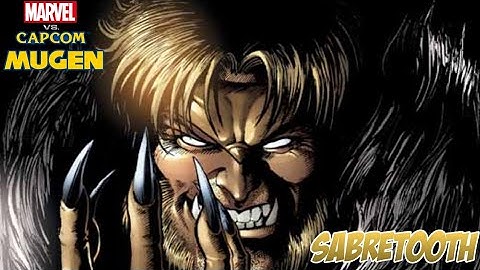 Marvel VS Capcom MUGEN Playthrough - Sabretooth