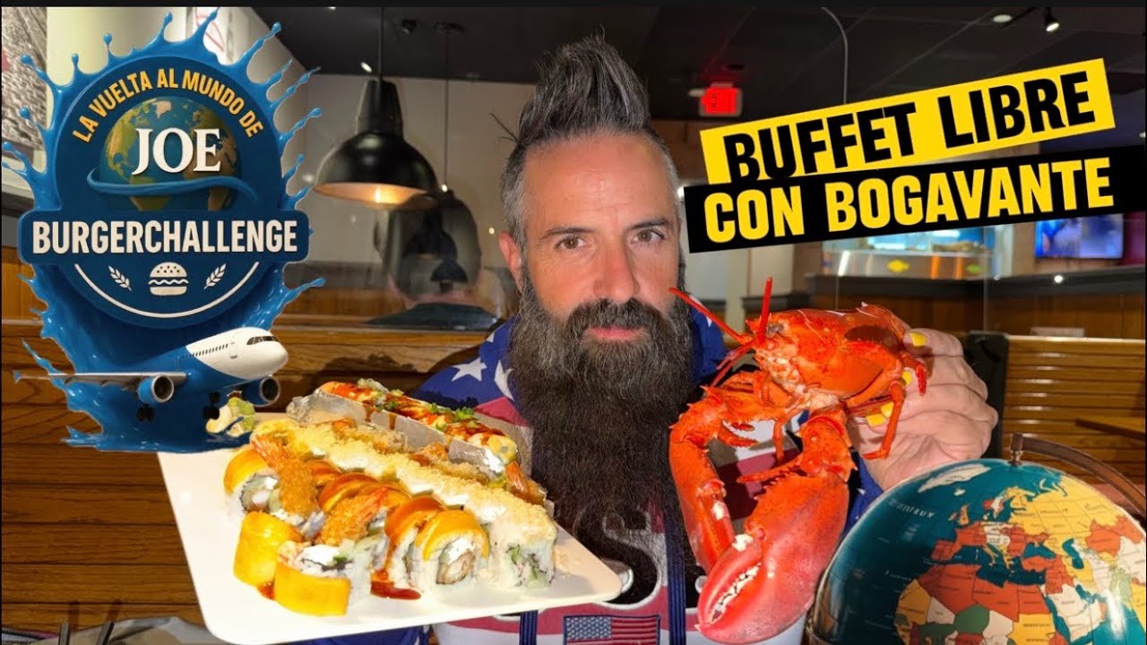 ABUSANDO DEL BUFFET DE SUSHI CON BOGAVANTE EN WISCONSIN