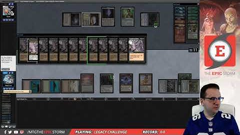 Legacy Challenge - 09/13/20 - Round 1 vs. Eldrazi Aggro