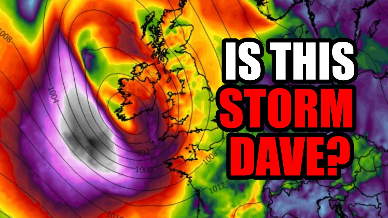 STORM DAVE Incoming? - UK Weather Forecast - YouTube