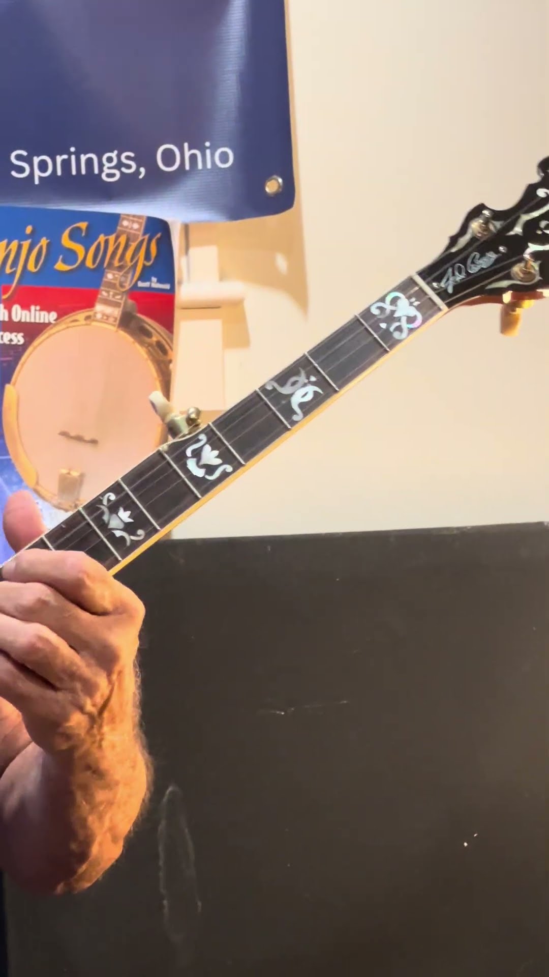 Gibson バンジョー JDクロウサイン入(Nao9様売約) 2006 Gibson RB-75 JD Crowe Blackjack Banjo Demo | Copper Flashing