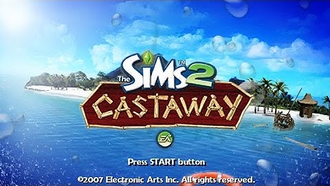 CREATING MY SIMS  - Sims 2 Castaway - #1