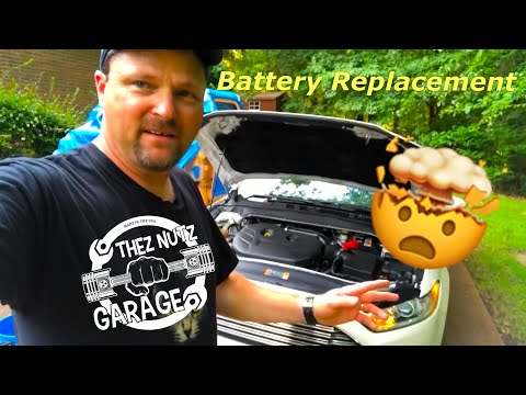 Ford Fusion Battery Replacement. No Pro&rsquo;s Needed! Thez Nutz Garage Episode #10