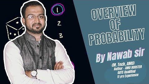 Overview of Probability FOR CLASS 10th AND AMU XI ENTRANCE CHAPTER BY NAWAB SIR | @imageclasses