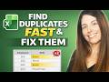 How to Find Duplicates in Excel Fast and Fix Them! (PivotTables and COUNTIFS Trick)