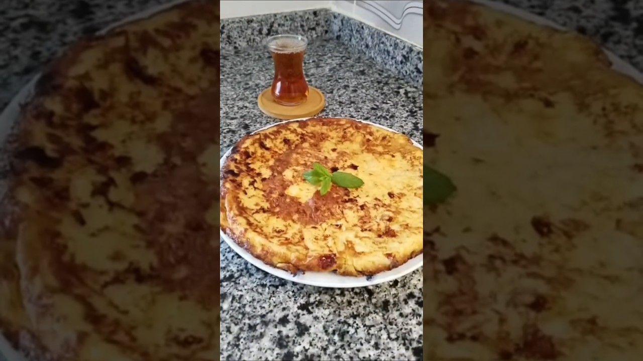 Patatesli Omlet  Tarifi #pratiktarifler #tarif #yemektarifleri