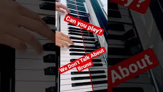 Can you play the piano tumbao on We Don’t Talk about Bruno