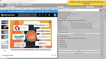 Mobile Ads (GDPR Compliant) - Unity 2019 Integration tutorial - Part 1 - Admob
