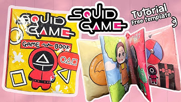Squid Game2 game book l Tutorial + Free printable✨