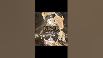 Navia edit💛 #genshinimpact #shorts #genshin #trending #fyp #navia #edit #kpop #song #music #fontaine