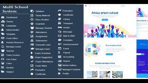 Multi School Management System