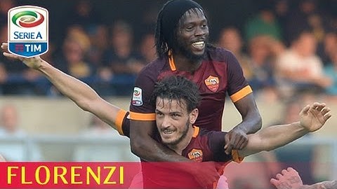 Il gol di Florenzi - Hellas Verona 1-1 Roma - Giornata 1 - Serie A TIM 2015/16